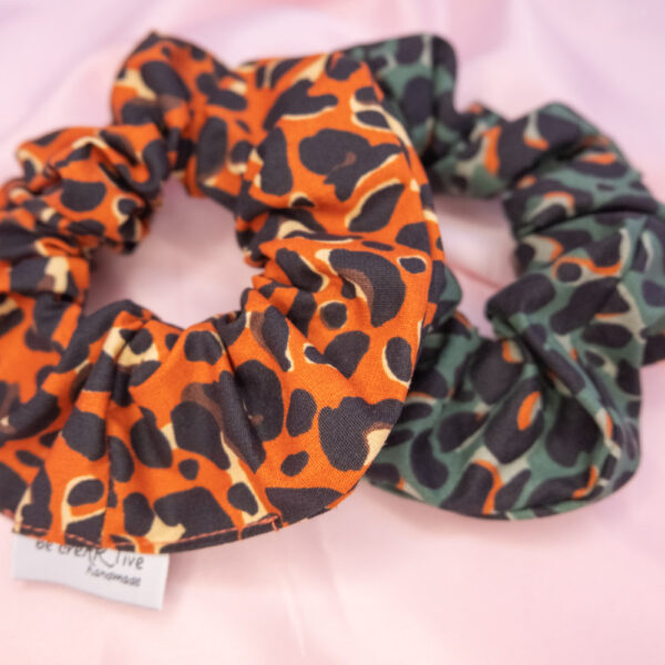 Orange Leopard Λαστιχάκι BeCreARTive