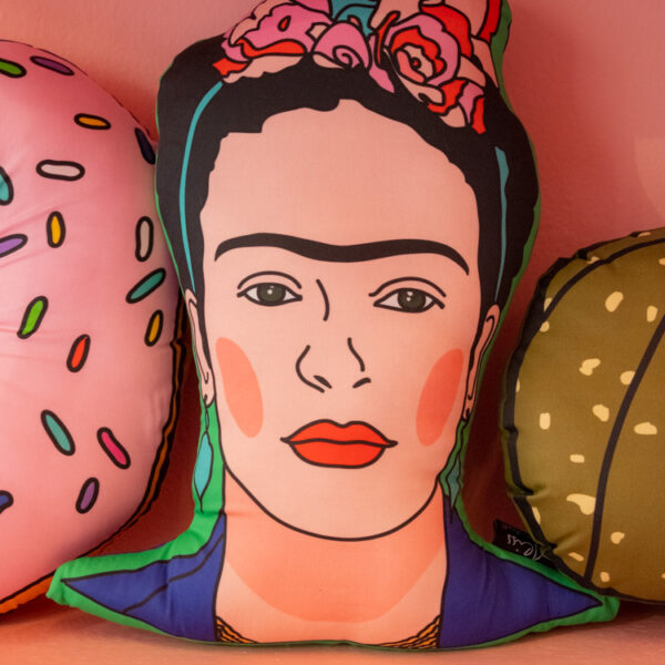 Frida Kahlo – shaped pillow