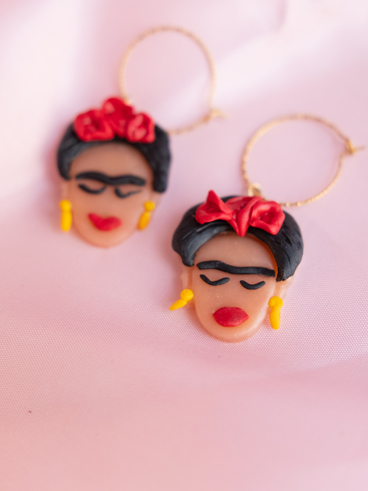 Frida, Κρίκοι, χειροποίητα σκουλαρίκια