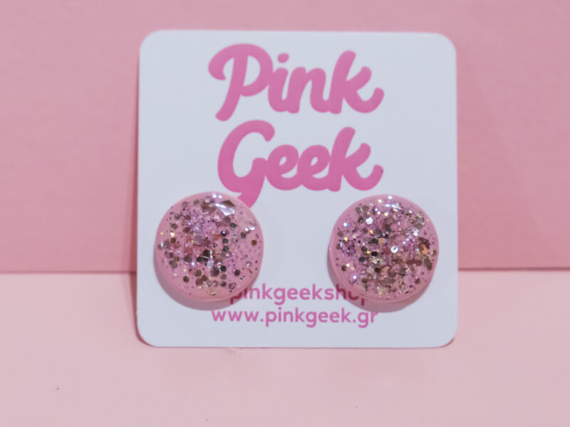 glitter stroggila xeiropoiita roz skoularikia pink geek 1